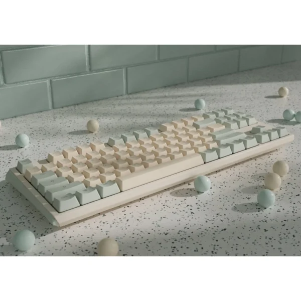 423fd3136b4d5126f351666a6b834bb0.webp Ducky One 3 TKL Matcha - Tenkeyless Hotswap Double Shot PBT QUACK Tenkeyless Mechanical Keyboard