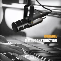 A0c92e2d7bba041d8b572385dba37a7cfx.webp maono PD400X USB/XLR Dynamic Microphone All Metal With One-Touch Mute Headphone Jack And Volume Control For Podcasting Streaming