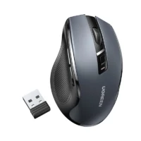 Ab76a2daf3620432b861d407dfda8e5007.webp UGREEN Wireless Mouse Bluetooth5.0 Mouse Ergonomic 4000DPI 6 Mute Buttons Mouse For MacBook Tablet Laptops Computer PC 2.4G Mice