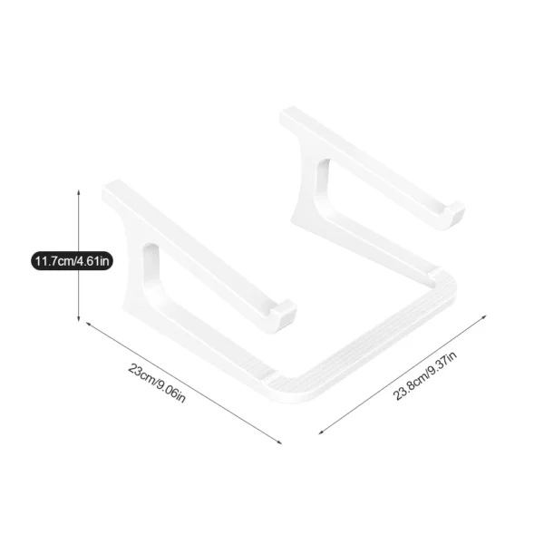 Ergonomic laptop stand with keyboard stand - portable desktop lift, suitable for MacBook, PC, tablet - sturdy