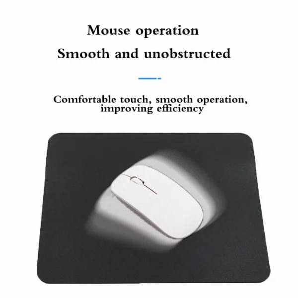 Universal Anti-slip Mouse Pad PU Gaming Mice Mat Desk Cushion Fashion Comfortable For Laptops PC - Assorted Colors