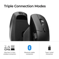 S3c575ef2e3b6438896e3320b36ba2ae9B.webp Keychron M6 Wireless Mouse All Silent Micro Switch PixArt 3950 Sensor 8K Polling Rate Dual Scrolling Modes
