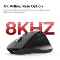 S3efab888ccde4ff1891dc9a049a9f729E.webp Keychron M6 Wireless Mouse All Silent Micro Switch PixArt 3950 Sensor 8K Polling Rate Dual Scrolling Modes