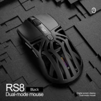 S91b907b9bfcd4dc6956984820c24bfe7W.webp SmailWolf RS8 Bluetooth wireless 2.4g gaming mouse triple-mode lightweight e-sports gaming 1K return rate 10000DPI computer