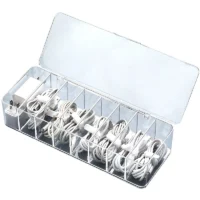 Dust-proof storage cable , desktop data box, mobile phone charging cable and power cord organizer