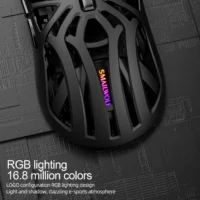 S9e7e3ed999b34a2d949176439ad864b68.webp SmailWolf RS8 Bluetooth wireless 2.4g gaming mouse triple-mode lightweight e-sports gaming 1K return rate 10000DPI computer