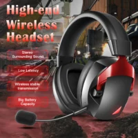 Sa52c82c59fcc4390b82b14b38542b4fbH.webp Wireless Gaming Headset with Detachable Noise Cancelling Microphone,2.4G Bluetooth-USB-3.5mm Wired Jack 3 Modes for Multi-device