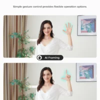 Sbdc6b9fef0ee4907bd8c39cd243647b2Y.webp OBSBOT Meet SE 1080P 100FPS Webcam for PC, AI Framing Streaming Camera with 1/2.8" Sensor, Beauty Mode, Gesture Control, HDR