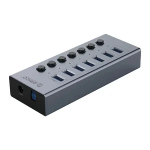 Sbf00b67da54249d3ab256134dfa9f27f4.webp ORICO Powered USB Hub Splitter Socket with Multi USB 3.0 Port Slot Plug On-Off Key Switch Dock Power Strip Adapter for PC Laptop