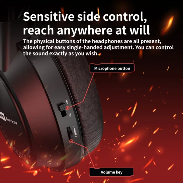 Sfa68263ce06a4198be73ebf4f14d1c05E.webp Lenovo Over-Ear Headphones with Microphone, Gaming Headphones with Rgb Lighting, Cool Lights, Suitable for Desktop Computers and Laptops