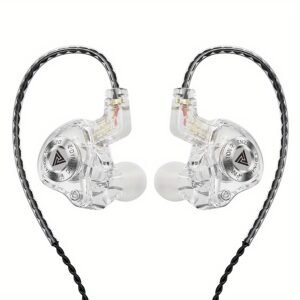14c757dd-6878-4871-b20b-6dd3b25f0cf3.jpg Detachable-Cable Dynamic Resin IEM with Angled 3.5mm Connector – QKZ ENZO PRO
