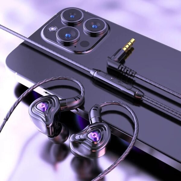 Deep-Bass 9D Stereo In-Ear Earphones with HD Mic & 3.5mm Connection