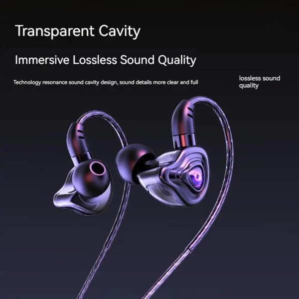 Deep-Bass 9D Stereo In-Ear Earphones with HD Mic & 3.5mm Connection