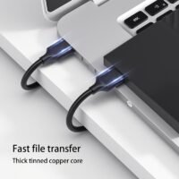 Double-Ended USB-A 2.0 Male Cable for Compatible Drives, DVD Players & Computers