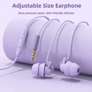 Focused-Listening ASMR In-Ear Wired Earphones with Noise Reduction