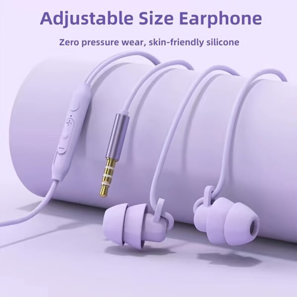 Focused-Listening ASMR In-Ear Wired Earphones with Noise Reduction