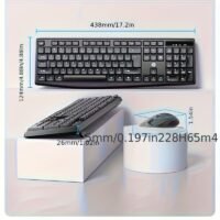 Office Wireless Keyboard & Mouse Combo for Laptop and Desktop PC – HP