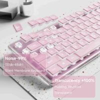 4d2d79ac-7781-4712-801b-0fdf642cd5ce.jpg Aluminum-Panel Wired Gaming Keyboard with Mechanical-Feel Keys & Backlighting – EWEADN