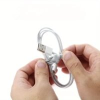 Reusable Four-Leaf Clover Silicone Cable Tie for Data Cables & Earphones