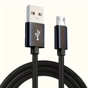 Braided Android Micro-USB Sync & Fast-Charging Cable