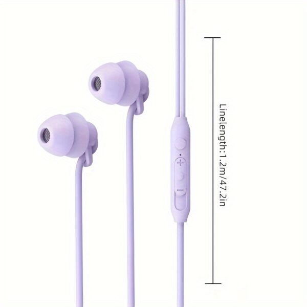 Focused-Listening ASMR In-Ear Wired Earphones with Noise Reduction