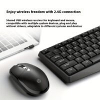 Office Wireless Keyboard & Mouse Combo for Laptop and Desktop PC – HP