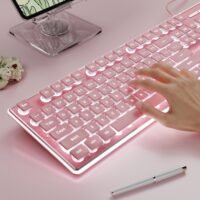 84f0f81d-de8c-4b69-af2f-23b416edf6fe.jpg Aluminum-Panel Wired Gaming Keyboard with Mechanical-Feel Keys & Backlighting – EWEADN