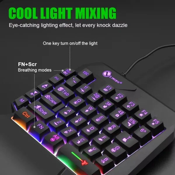 S00175722462e49119deb3481c1545d71p.webp Compact 35-Key Single-Hand USB Gaming Keypad with Backlighting