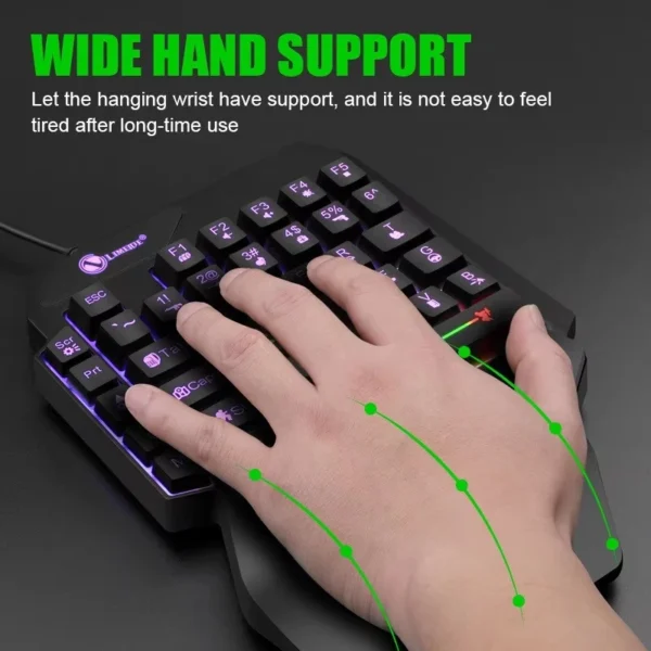 S12b099b13558431a8a9fed7a751c69ecV.webp Compact 35-Key Single-Hand USB Gaming Keypad with Backlighting