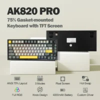 S184fff9254a547b9af86dd195321e4aaX.webp TFT-Display Tri-Mode 75% Gasket Mechanical Keyboard – Ajazz AK820 Pro