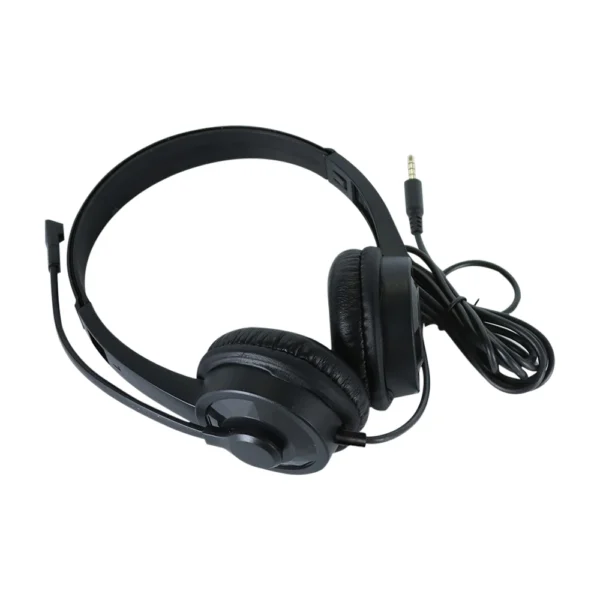 Clear-Voice 1.5m Wired Call Centre Headset with Microphone, Volume Control & Noise Reduction