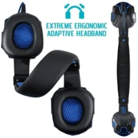 Bass Stereo Multi-Platform Gaming Headset with 120° Adjustable Microphone