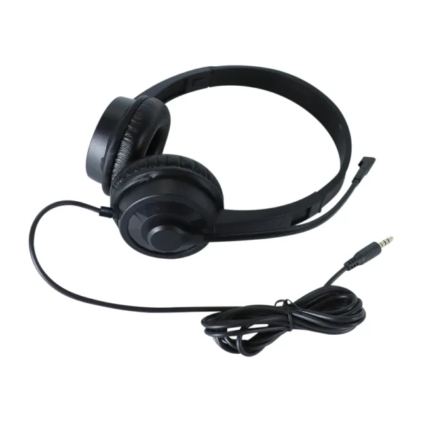 Clear-Voice 1.5m Wired Call Centre Headset with Microphone, Volume Control & Noise Reduction