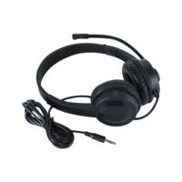 Clear-Voice 1.5m Wired Call Centre Headset with Microphone, Volume Control & Noise Reduction