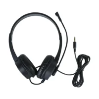 Clear-Voice 1.5m Wired Call Centre Headset with Microphone, Volume Control & Noise Reduction