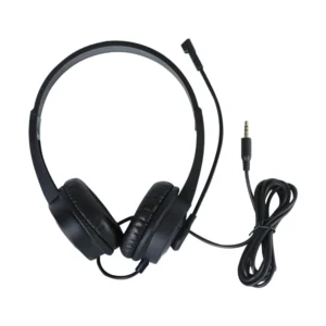 Clear-Voice 1.5m Wired Call Centre Headset with Microphone, Volume Control & Noise Reduction