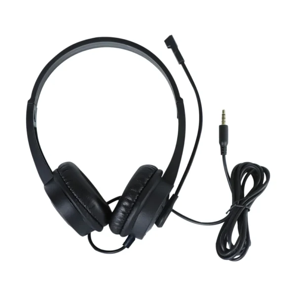 Clear-Voice 1.5m Wired Call Centre Headset with Microphone, Volume Control & Noise Reduction