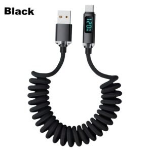 Smartphone & Tablet USB-C Sync Cable with USB-A Fast Charging
