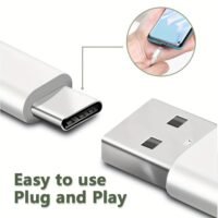 Android Fast-Charging USB-C Cable for Samsung, LG, Smartphones & Tablets