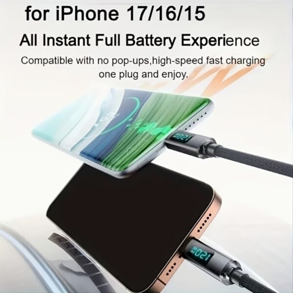 f52e1376bcc585b6668111224f88dd72_1768895945701.jpg Smartphone & Tablet USB-C Sync Cable with USB-A Fast Charging